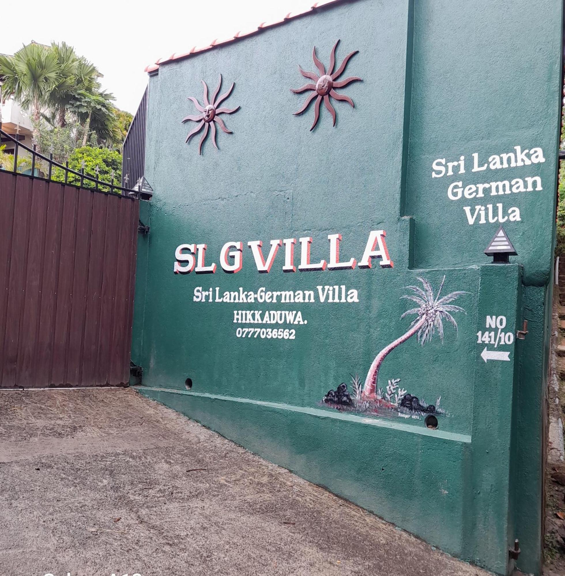 Slg Villa Hikkaduwa Exterior photo